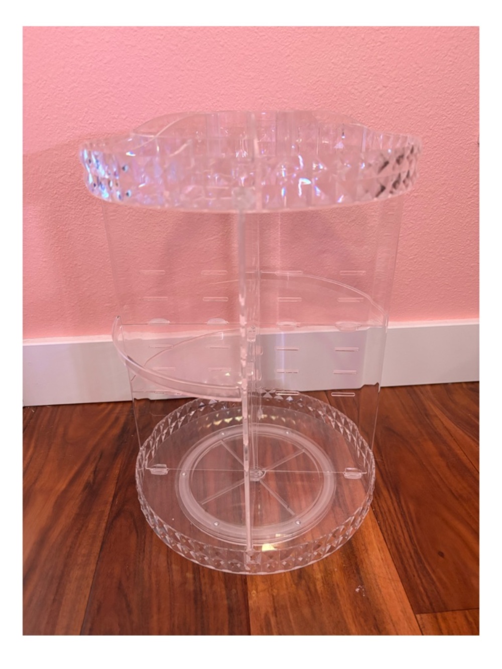 CHIC Makeup Clear Plastic Spinning Holder